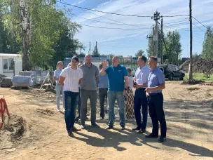 Подрядчик приступил к устройству подъездных путей к Вильским детскому саду и школе   